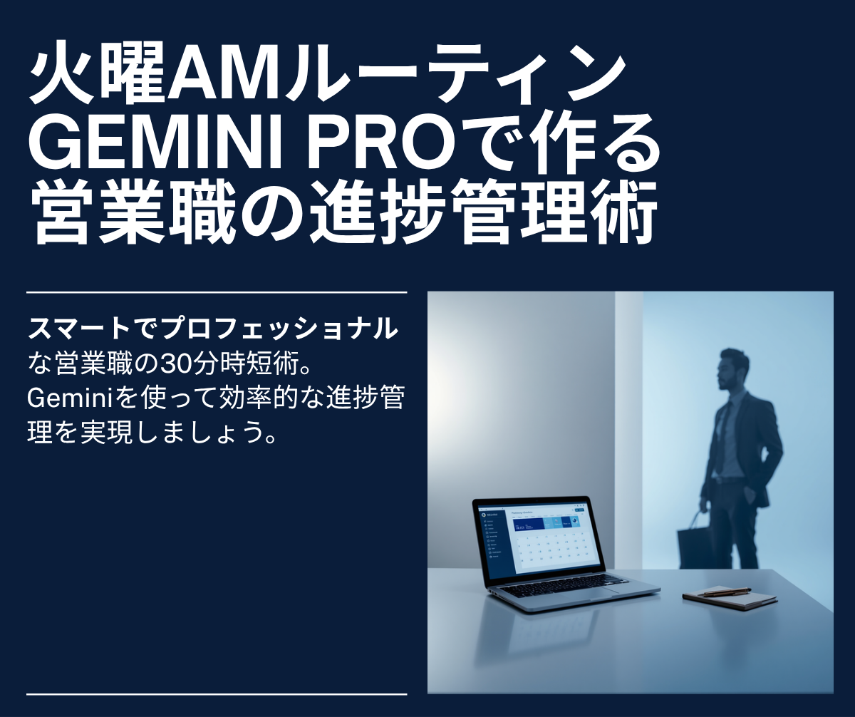Gemini火曜AMルーティン